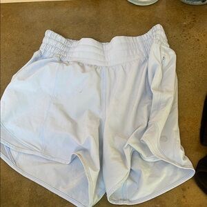 Women's White Athletic Shorts